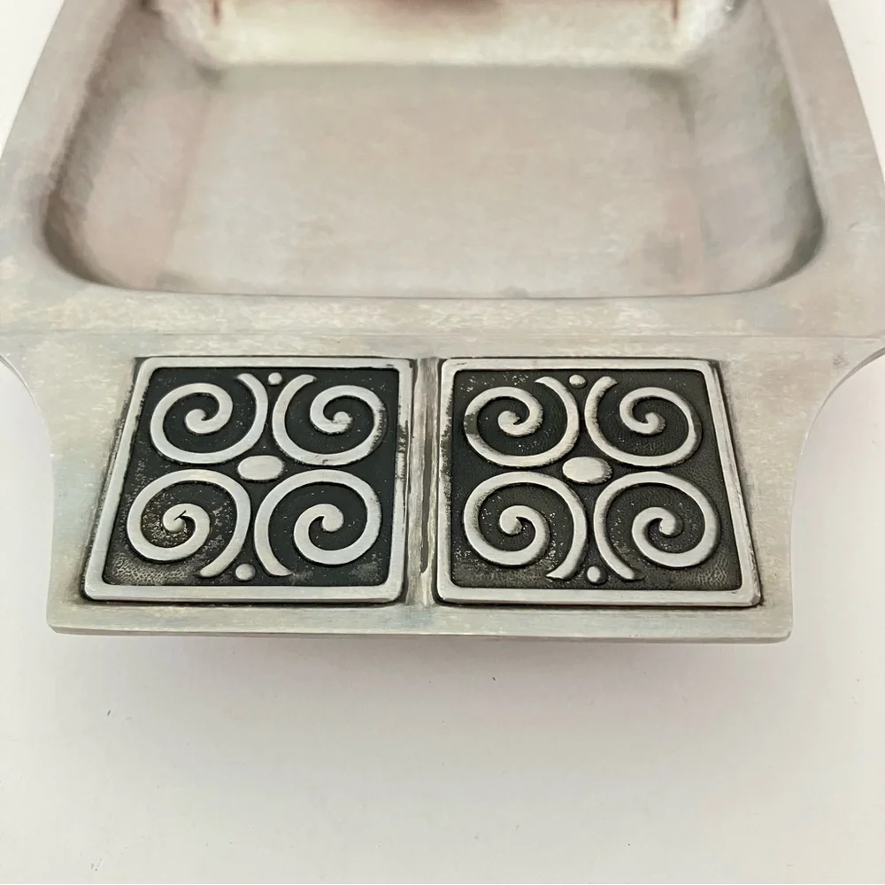 Rogers Insilco Vintage Stainless Steel Divided Serving Dish MCM - Picture 10 of 11